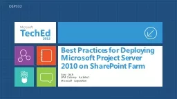 Best Practices for Deploying