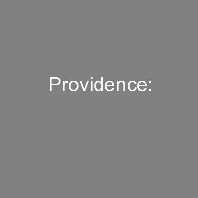 Providence: