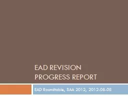 EAD Revision