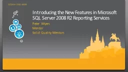Introducing the New Features in Microsoft SQL Server 2008 R
