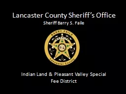 Lancaster County Sheriff’s Office