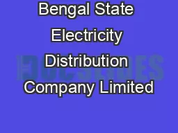 Bengal State Electricity Distribution Company Limited