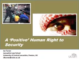 T ransnational Security and Human Rights: Bridging the Divi
