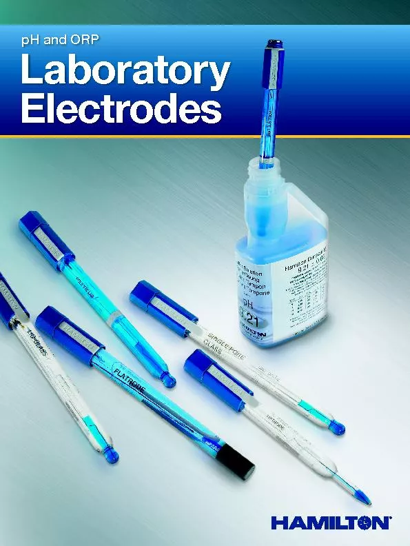 Laboratory Electrodes