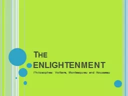 The ENLIGHTENMENT