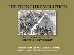 THE FRENCH REVOLUTION