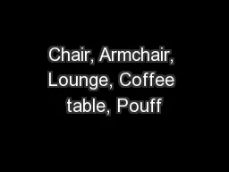 Chair, Armchair, Lounge, Coffee table, Pouff