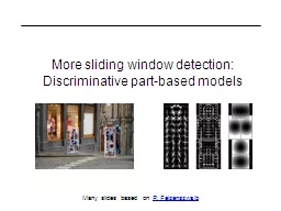 More sliding window detection:
