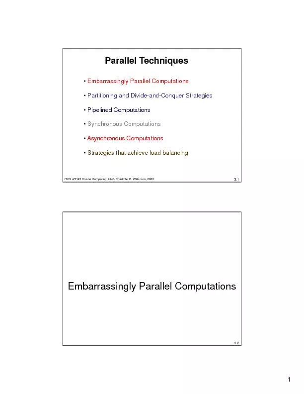 Parallel Techniques