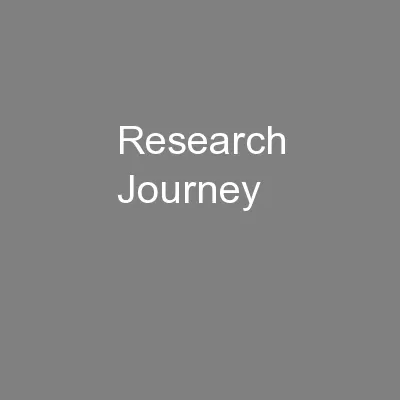 Research Journey