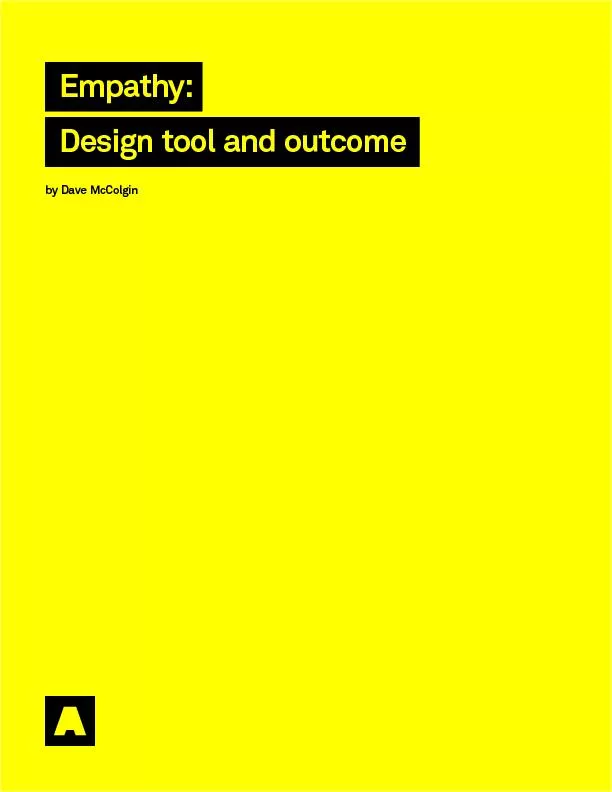 Design tool and outcome