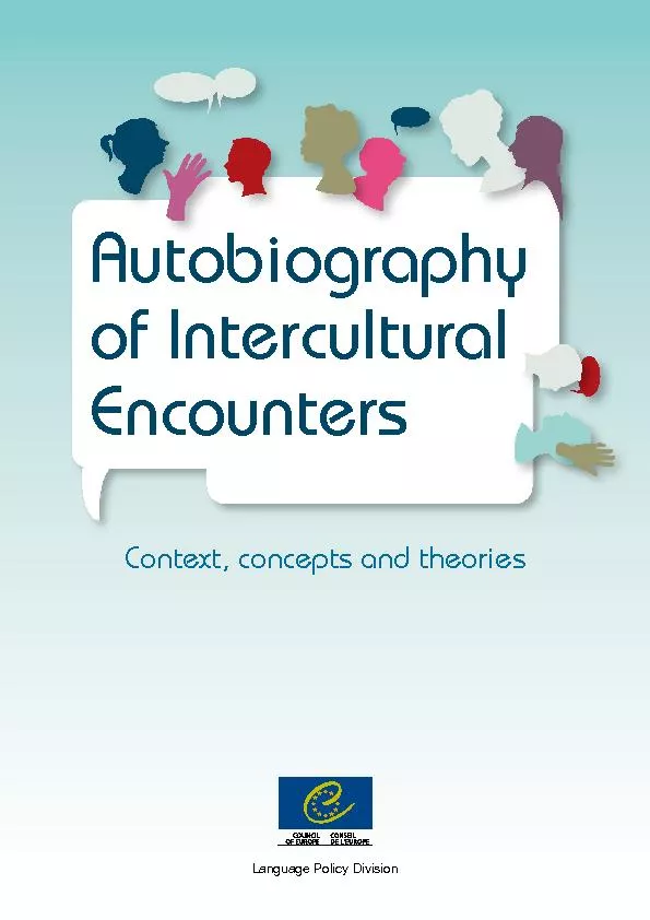 Autobiographyof Intercultural Context, concepts and theoriesLanguage P