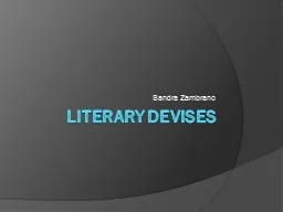 Literary Devises