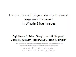 Localization of Diagnostically Relevant