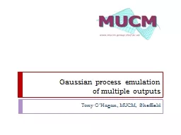 Gaussian process emulation
