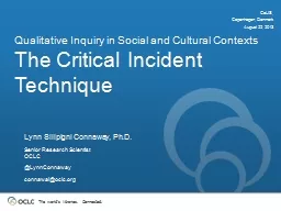Qualitative Inquiry in Social and Cultural Contexts