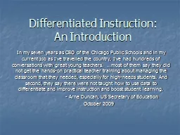 Differentiated