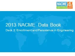 2013 NACME Data Book