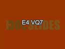 E4 VQ7