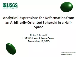 Analytical Expressions for Deformation from an Arbitrarily