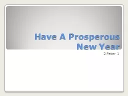 Have A Prosperous New Year
