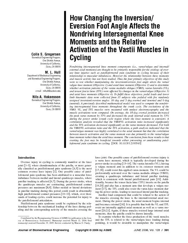 ContributedbytheBioengineeringDivisionofASMEforpublicationintheJofB.Ma