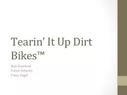 Tearin’ It Up Dirt Bikes™
