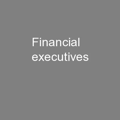 Financial Executives