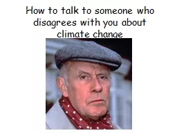 How to talk to someone who disagrees with you about