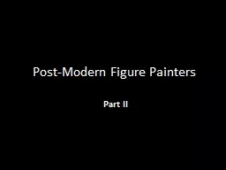 Post-Modern Figure Painters