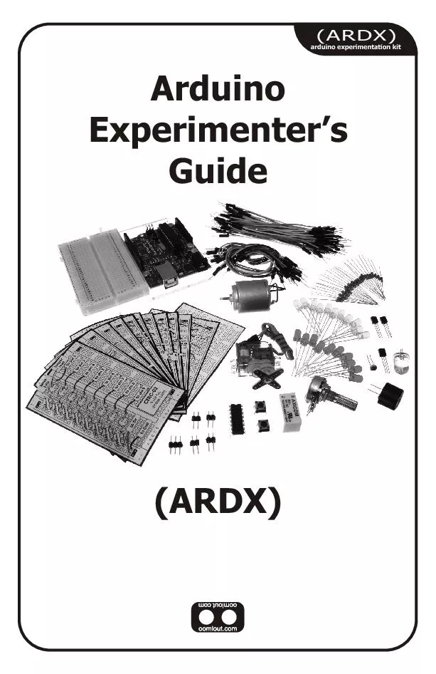 Arduino Experimenter