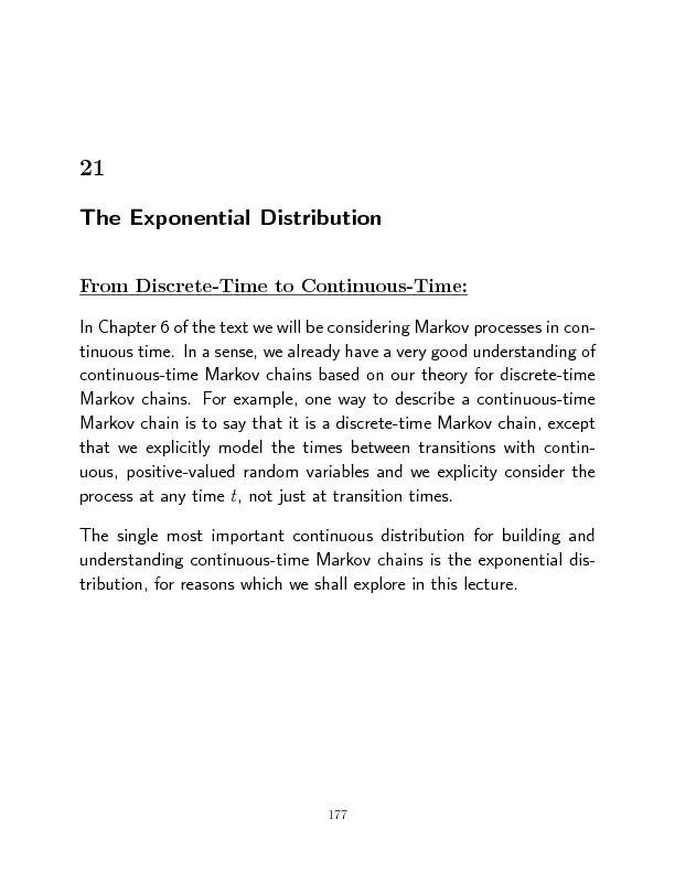 21TheExponentialDistributionFromDiscrete-TimetoContinuous-Time:
...