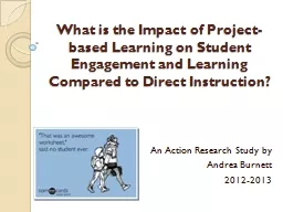 What is the Impact of Project-based Learning on Student Eng