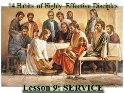 14 Habits of Highly Effective Disciples