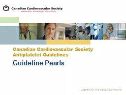 Guideline Pearls