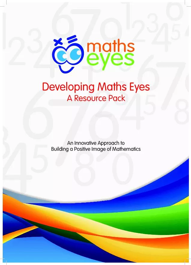 Developing Maths Eyes