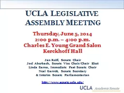 UCLA Legislative