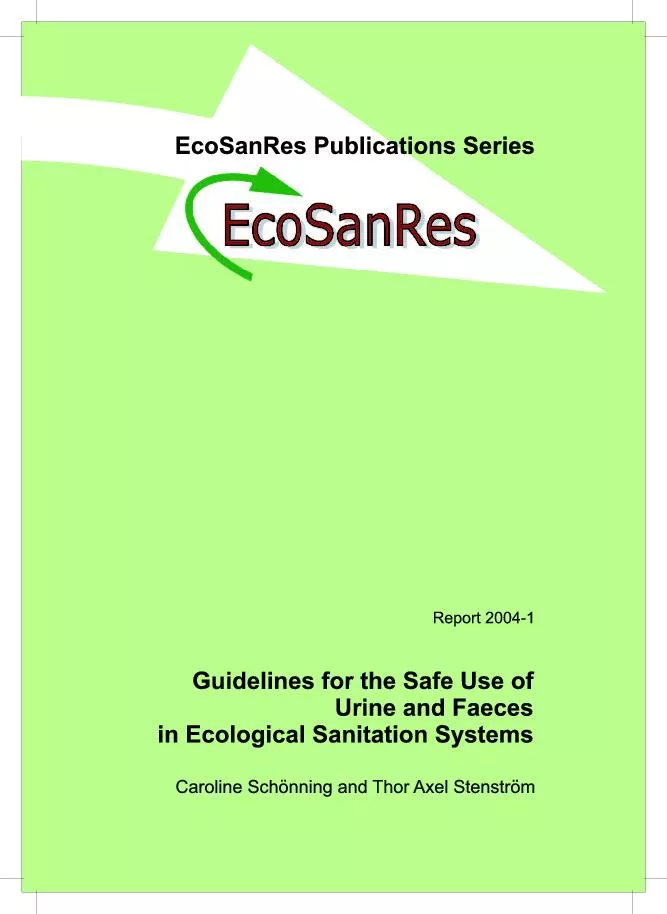 EcoSanRes Programme