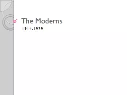 The Moderns