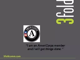 “I am an AmeriCorps member