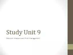 Study Unit 9