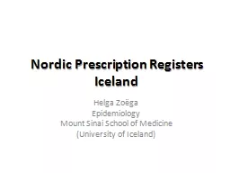 Nordic Prescription Registers