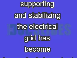 The role wind farms play in supporting and stabilizing the electrical grid has become
