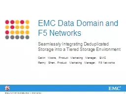 EMC Data Domain and
