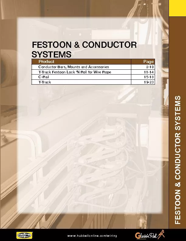 FESTOON & CONDUCTOR SYSTEMS