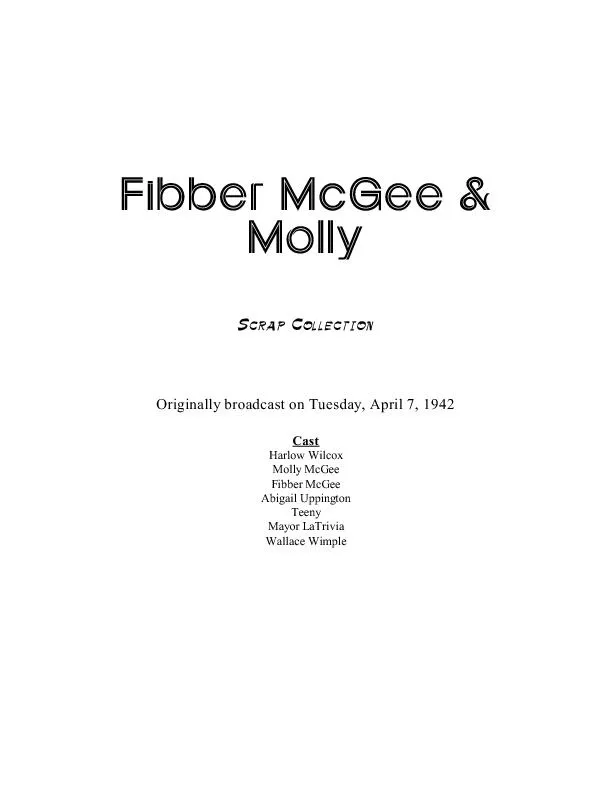 Fibber McGee &