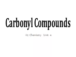 Carbonyl Compounds