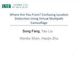 Where Are You From? Confusing Location Distinction Using Vi
