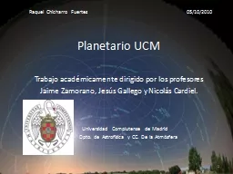 Planetario UCM