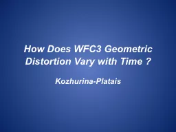 How Does WFC3 Geometric Distortion Vary with Time ?